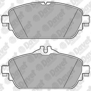 DELPHI LP2764 Fren Balatasi On (125.5mm) W205 13-